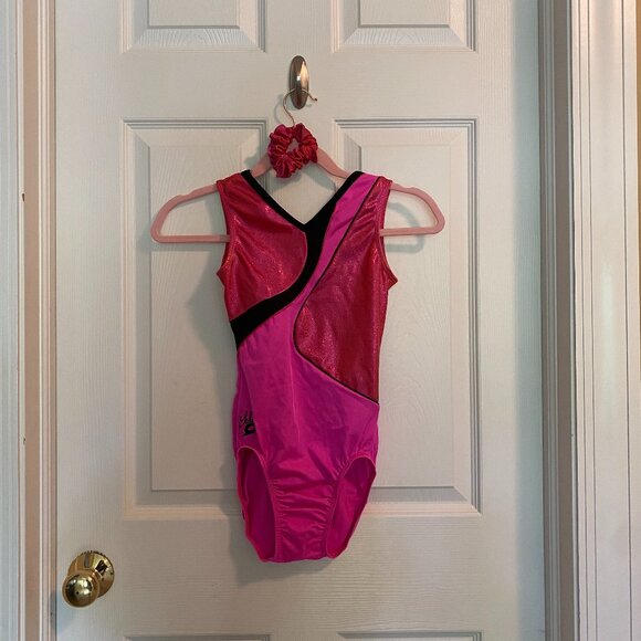 GK Elite Size Adult Small Gymnastics Leotard - Picture 1 of 2